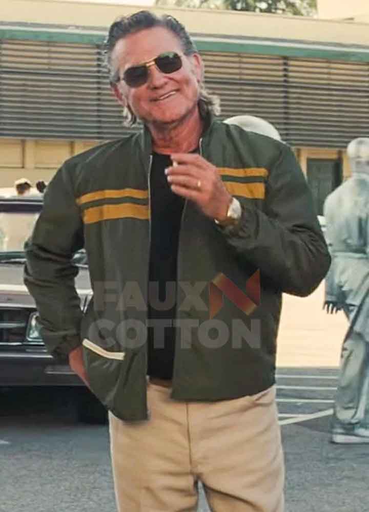 Once Upon A Time In Hollywood Kurt Russell Green Jacket